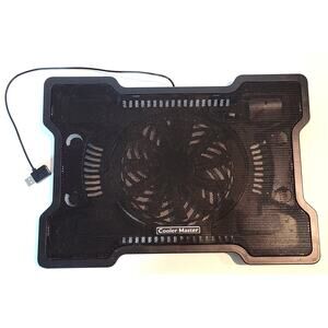 Cooler Master NotePal X-Slim Laptop Cooling Pad R9-NBC-XSLI-GP Used Tested Works